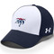 LCL Under Armour Men's Air Vent Color Block Cap - Navy/White (LCL-051-NY)