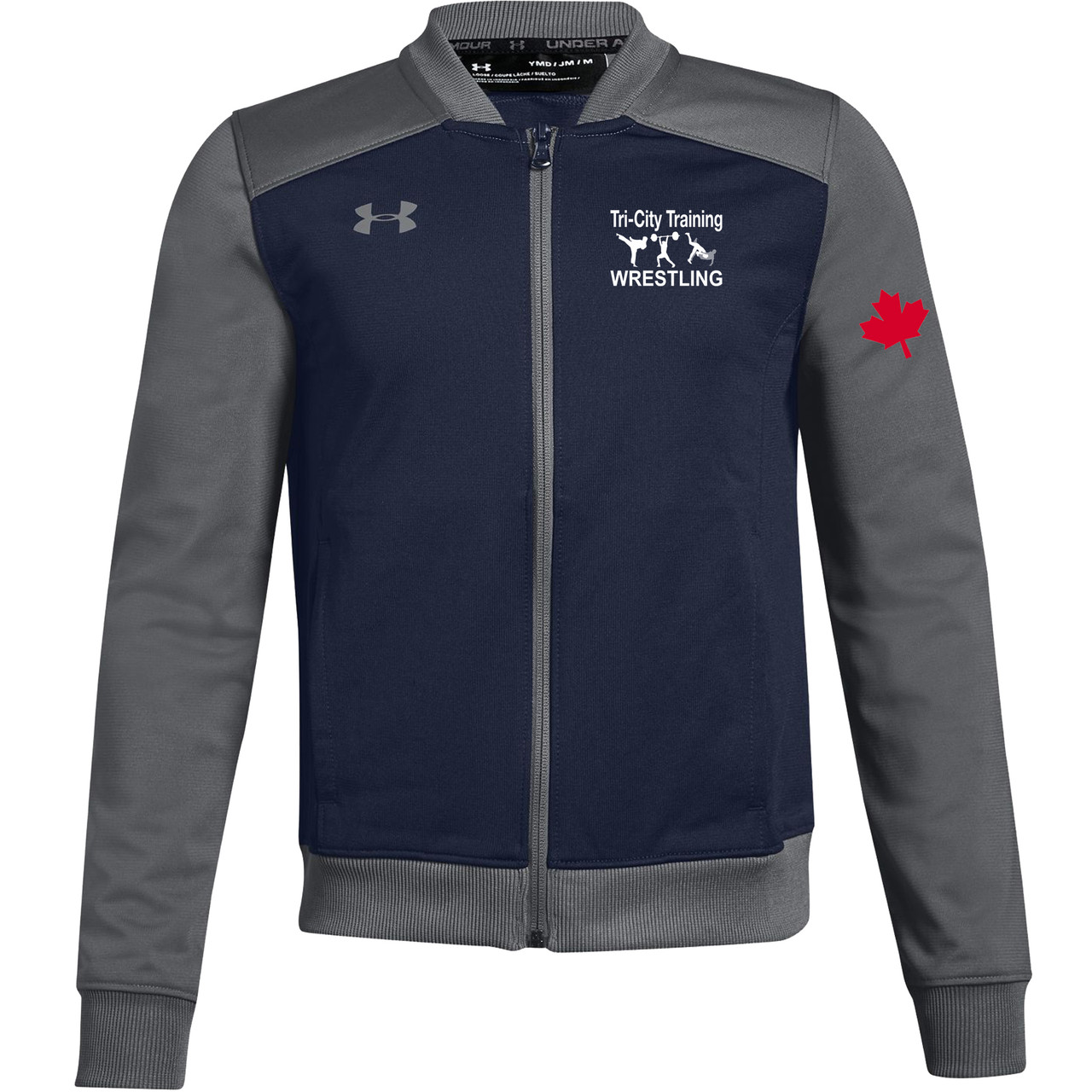 under armour navy jacket