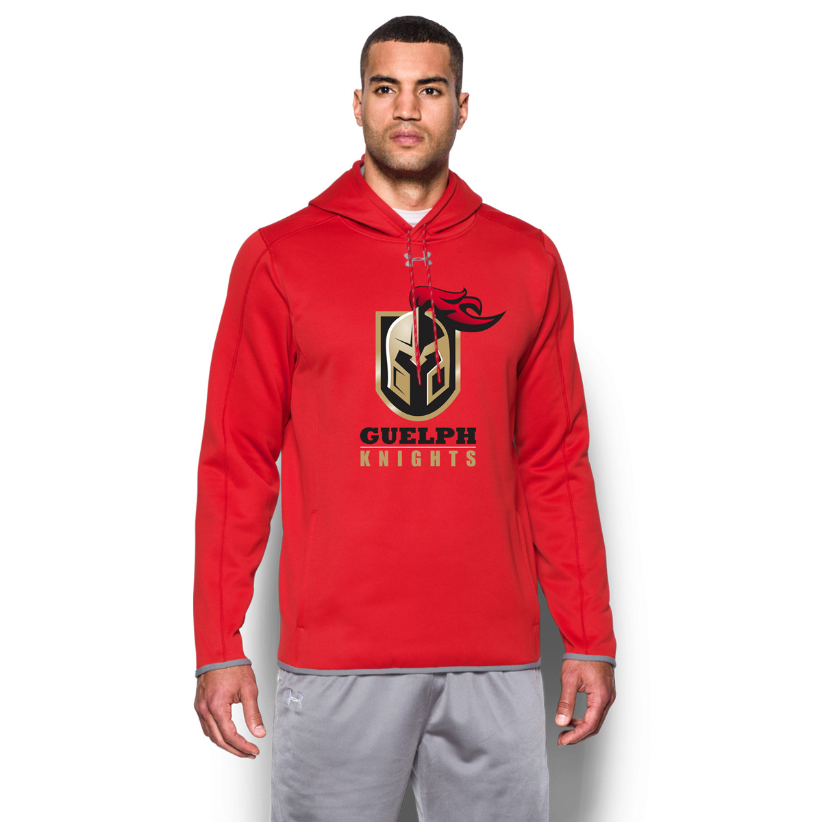 ua double threat armour fleece hoodie