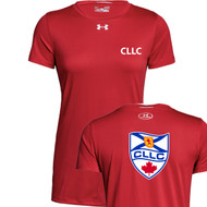 CLL Under Armour Women's Short Sleeve Locker Tee 2.0 - Red (CLL-201-RE)