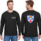 CLL Champion Adult Long-Sleeve Ringspun T-Shirt - Black (CLL-005-BK)