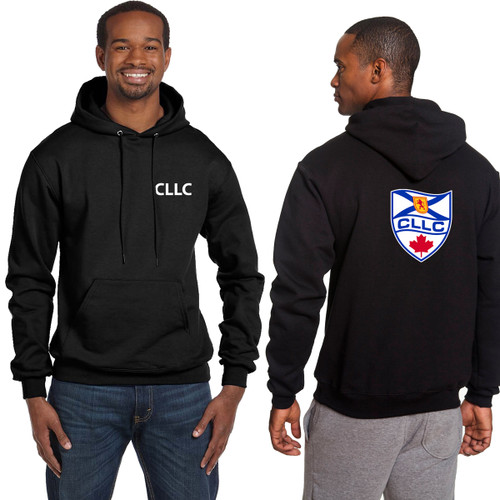 CLL Champion Adult Double Dry Eco Pullover Hood - Black (CLL-006-BLA)