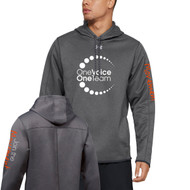 OVO UA Fleece Double Threat Men’s Hoodie - Carbon Heather (OVO-103-CB)