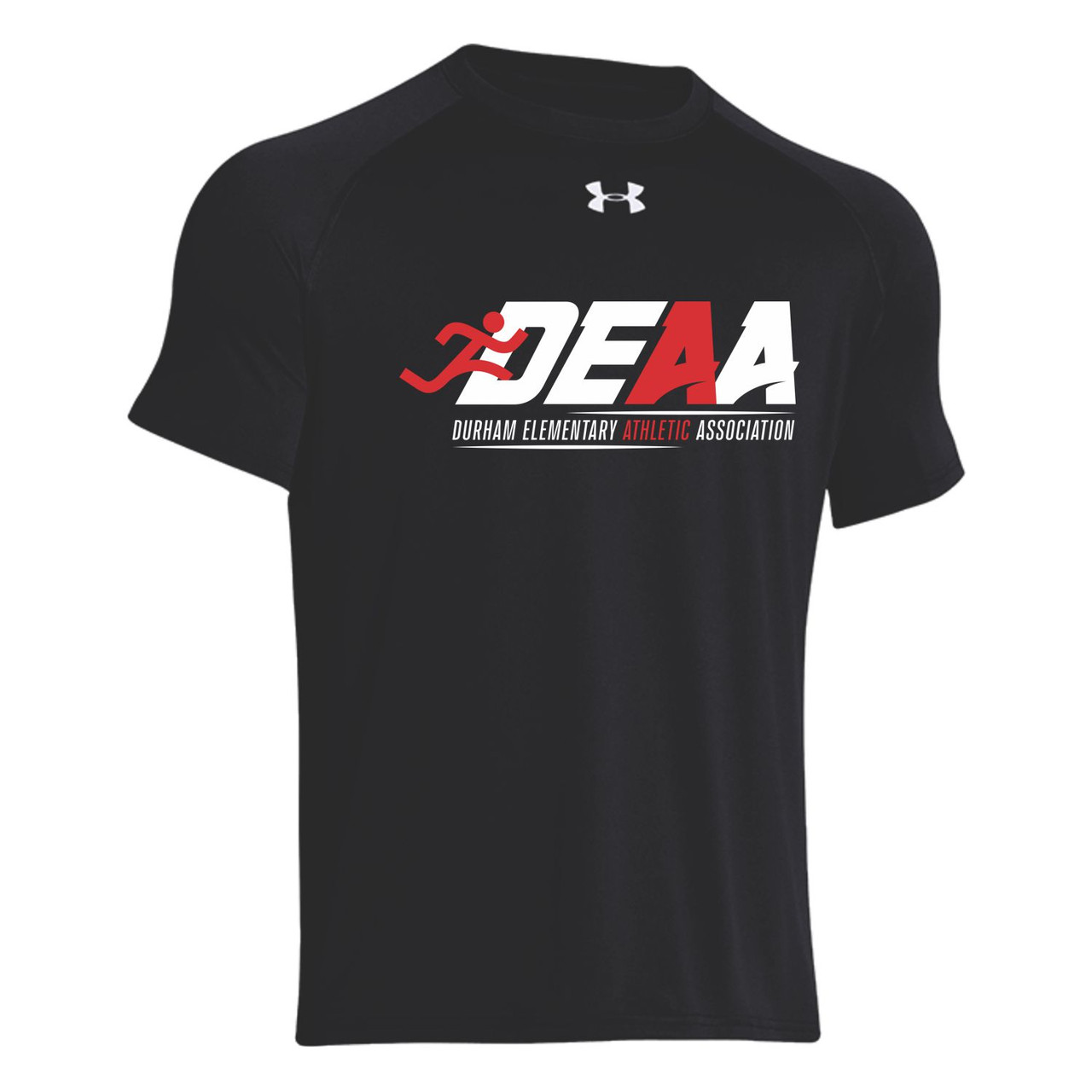 DEAA Under Armour Men's Short Sleeves Locker T-Shirt - Black - YouWear.ca