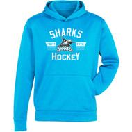 Scarborough Sharks Biz Collection Youth Hype Pull on Hoody - Cyan (SSH-305-CY)