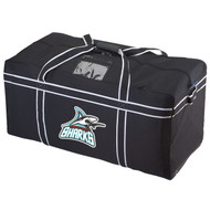 SSH Scarborough Sharks Reinforced Team Players 36" Hockey Bag - Black (SSH-060-BK.KO-RTB1236-BLWH-OS)
