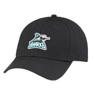 SSH Scarborough Sharks Performance Fabric Cap - Black (SSH-054-BK.AJ-AC0012-BL-OS)