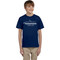 SON Gildan Youth ultra-Cotton T Shirt - Navy (SON-337-NY)