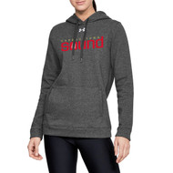 Harbourtown Sound Under Armour Women's Hustle Fleece Hoodie - Carbon (HTS-201-CB)