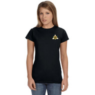 Ontario District Gildan Ladies Softstyle T-Shirt - Black (ONT-201-BK)
