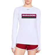 MWP Under Armour Women's Locker Long sleeve T - White (MWP-206-WH)