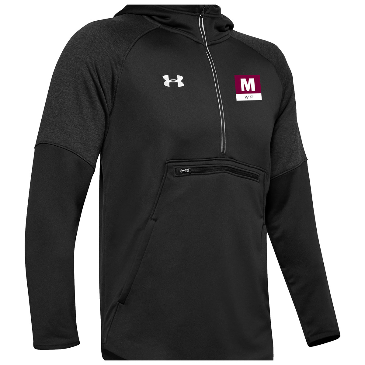 MWP Under Armour Men's Terry Fleece Anorak - Black | YouWear.ca
