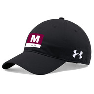 MWP Under Armour Unisex Chino Relaxed Team Cap - Black (MWP-051-BK.UA-1282140-001)
