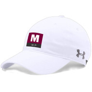 MWP Under Armour Unisex Chino Relaxed Team Cap - White (MWP-051-WH.UA-1282140-100)