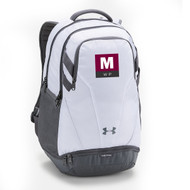 MWP Under Armour Team Hustle 3.0 Backpack - White (MWP-054-BK.UA-1306060-100)