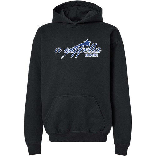 ACP Youth Midweight Pullover Hooded Sweatshirt - Black (ACP-301-BK)