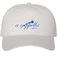 ACP Classic Twill Dad Hat - White (ACP-053-WH.SS-6245CM-WHI-OS)