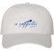 ACP Classic Twill Dad Hat - White (ACP-053-WH.SS-6245CM-WHI-OS)