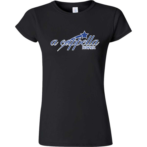 ACP Ladies Softstyle Short Sleeve T-Shirt - Black (ACP-203-BK)