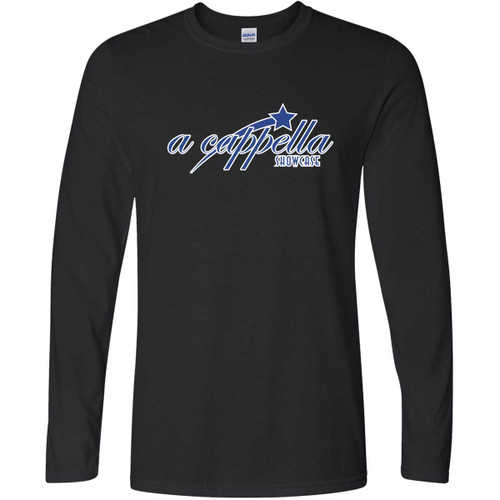 ACP Men’s Softstyle Long Sleeve T-Shirt - Black (ACP-104-BK)