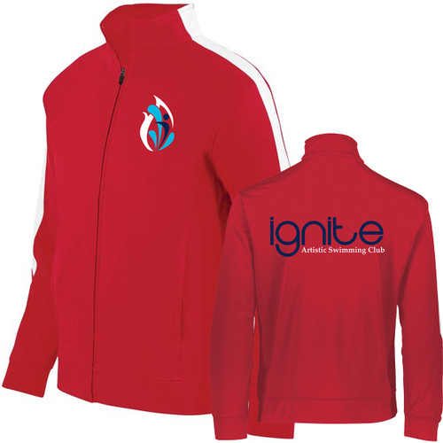 IGN Augusta Sportswear Youth Medalist Jacket 2.0 - Red/White (IGN-301-RE)