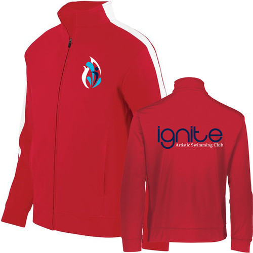 IGN Augusta Sportwear Men’s Medalist Jacket 2.0 - Red/White (IGN-101-RE)