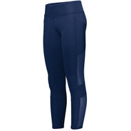 IGN Augusta Sportswear Ladies ⅞ Lux Tight - Navy (IGN-206-NY)