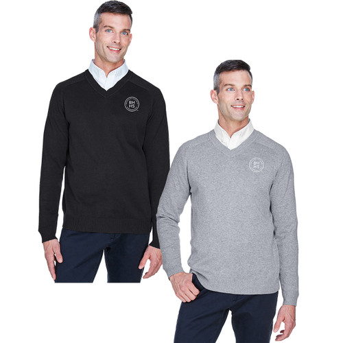 BHH Devon & Jones Men's V-Neck Sweater - Optional (BHH-115)