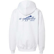 ACP Youth Midweight Hooded Sweatshirt - White Design -1 (ACP-307-WH)