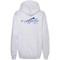 ACP Adult Midweight Hooded Sweatshirt - White Design -1 (ACP-007-BK)