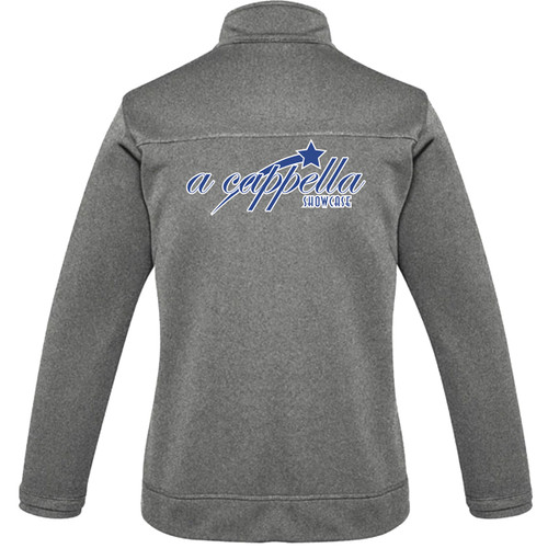 ACP Biz Collection Ladies Hype Full Zip Jacket - Grey Marle (ACP-206-GM)
