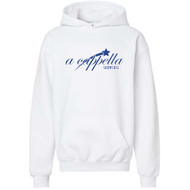 ACP Youth Midweight Hooded Sweatshirt - White Design -2 (ACP-309-WH)