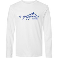 ACP Men’s Softstyle Long Sleeve T-Shirt -White (ACP-111-WH)