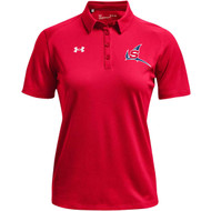 NSW Under Armour Women’s Tech Team Polo - Red (NSW-204-RE)