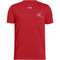 NSW Under Armour Youth Tech Team Short Sleeve - Red (NSW-305-RE)