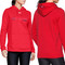NSW Under Armour Women’s Hustle Fleece Hoodie - Red (NSW-206-RE)