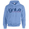 IGN Gildan Adult Heavy Blend 50/50 Hooded Sweatshirt - Carolina Blue (IGN-112-CL)
