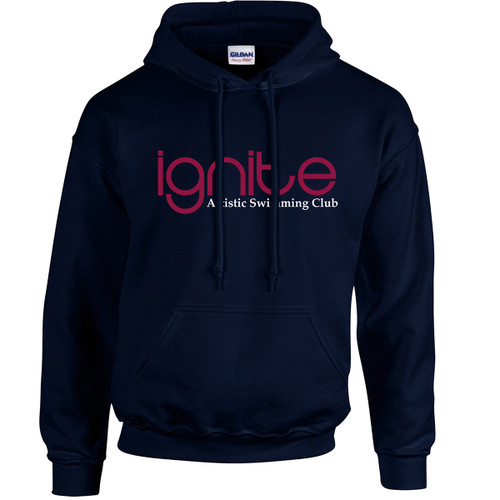 IGN Gildan Adult Heavy Blend 50/50 Hooded Sweatshirt - Navy (IGN-112-NY)