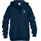 IGN Gildan Youth Heavy Blend 50/50 Full-Zip Hooded Sweatshirt - Navy (IGN-313-NY)