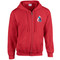 IGN Gildan Adult Heavy Blend 50/50 Full-Zip Hooded Sweatshirt - Red (IGN-113-RE)