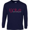 IGN Gildan Adult Ultra Cotton Long Sleeve T-Shirt - Navy (IGN-115-NY)