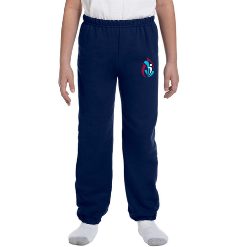 IGN Gildan Youth Heavy Blend 50/50 Sweatpant - Navy (IGN-316-NY) 