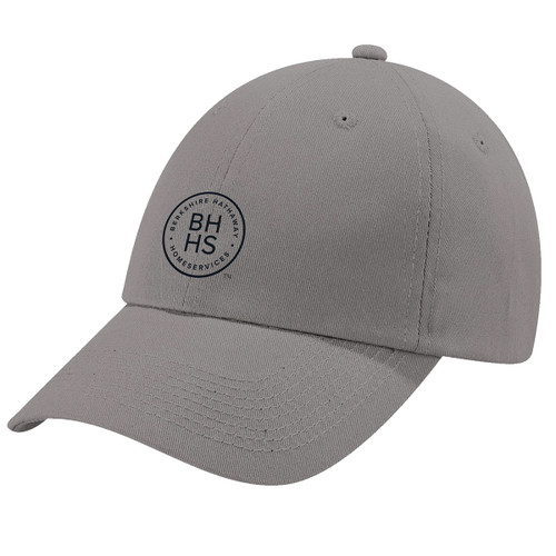 BHH Deluxe Chino Twill~6 Panel Constructed Full-Fit - Slate (BHH-051-SE.AJ-6F630M-SLA-OS)