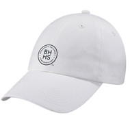BHH Deluxe Chino Twill~6 Panel Constructed Full-Fit - White (BHH-051-WH.AJ-6F630M-WHI-OS)
