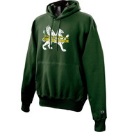 CPA Champion Adult Double Dry Eco Pullover Hood - Dark Green (CPA-001-DG)