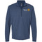 ROK Adidas Men's 3-Stripes Quarter-Zip Sweater - Navy (ROK-106-NY) 