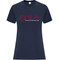 IGN Women’s Cotton Short Sleeve Tee - Navy (IGN-217-NY)