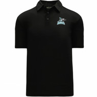 Scarborough Sharks Women's Apparel Short Sleeve Shirts - Black (SSH-223-BK)