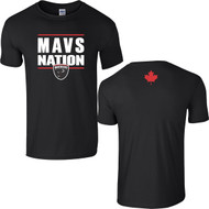 MAV Men’s Softstyle T-Shirt (Design 2) - Black (MAV-102-BK)