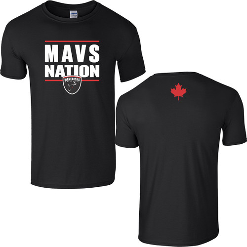 MAV Men’s Softstyle T-Shirt (Design 2) - Black (MAV-102-BK)